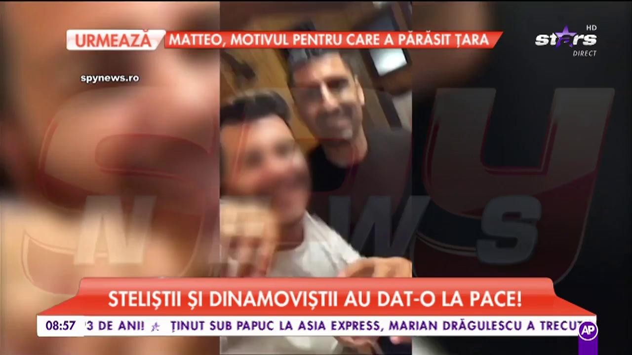 Steliştii şi dinamoviştii au dat-o la pace! Bănel Nicoliţă şi Ionel Dănciulescu s-au distrat până-n zori la o petrecere!