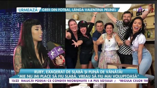 Ruby, despre probleme cu care se confruntă: "Sunt leneșă și măn&acirc;nc numai prostii"