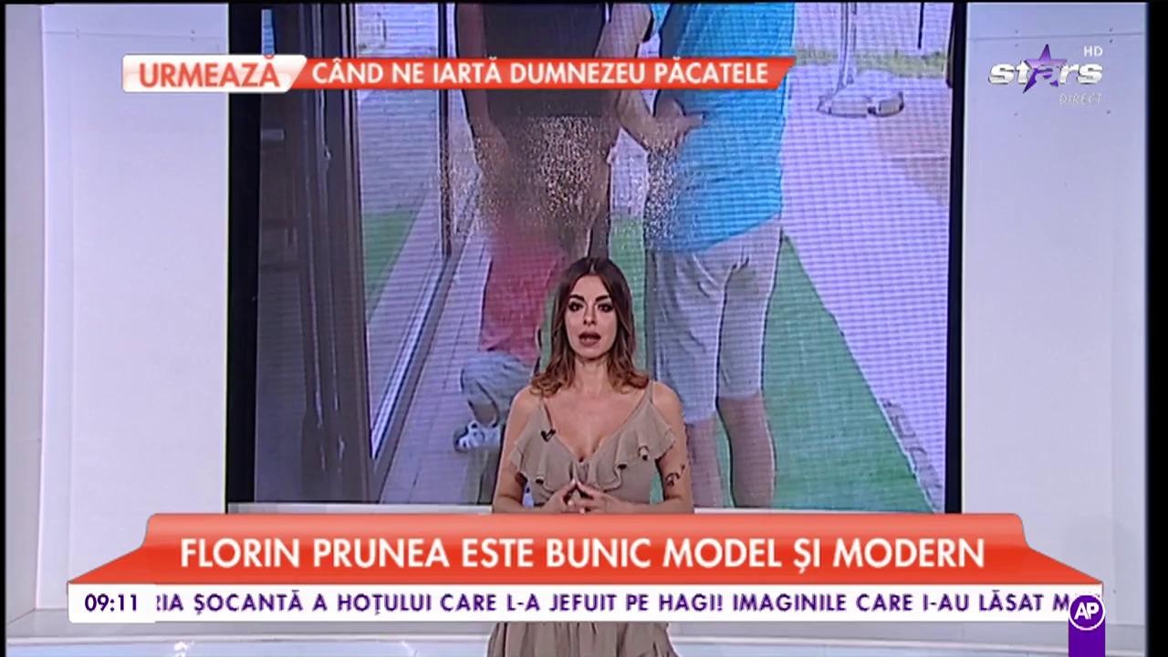 Florin Prunea este bunic model și modern