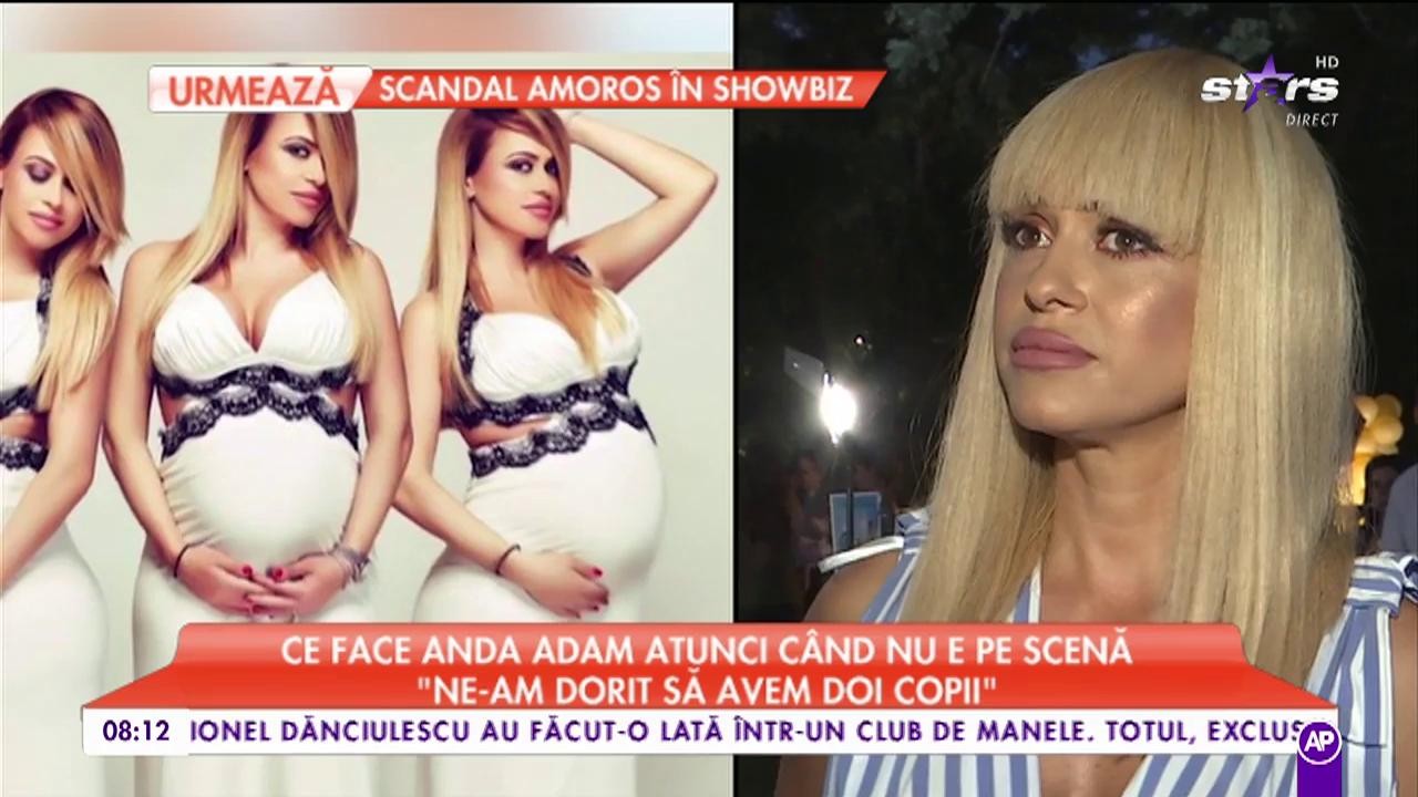 Ce face Anda Adam atunci când nu este pe scenă: ”Eveline mă surprinde cu lucruri frumoase în fiecare zi”