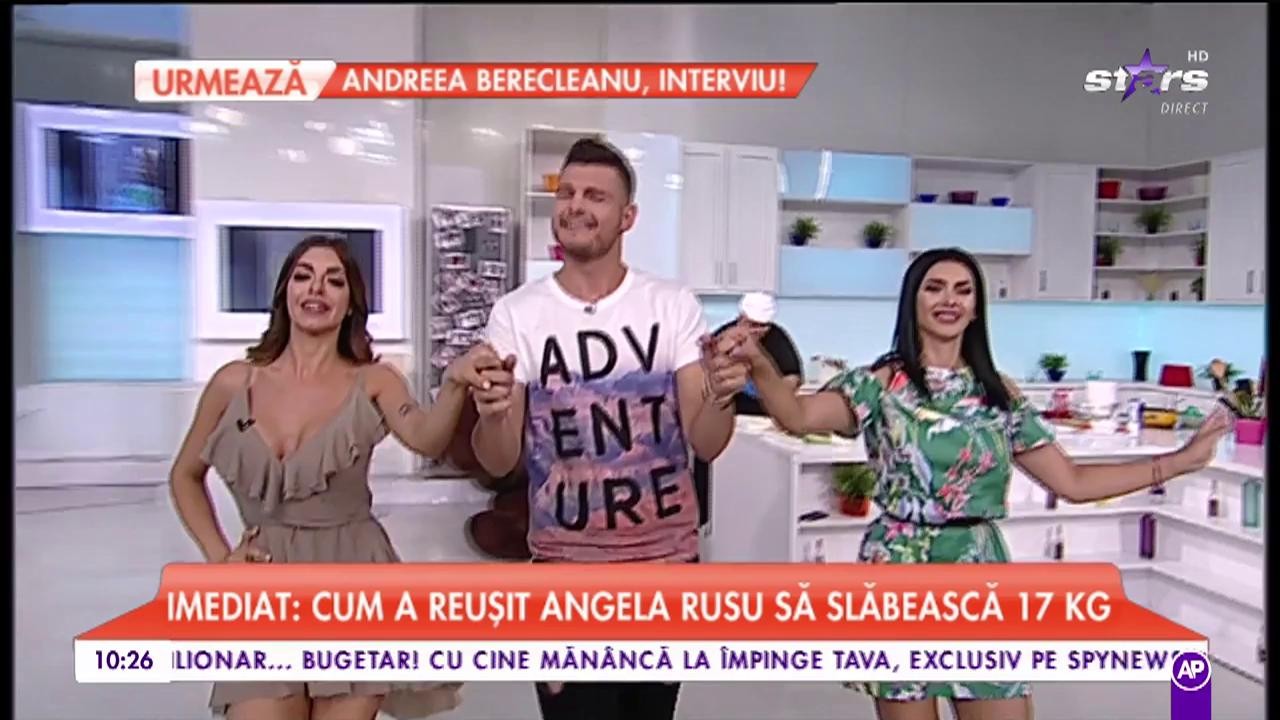 Angela Rusu cântă la Star Matinal