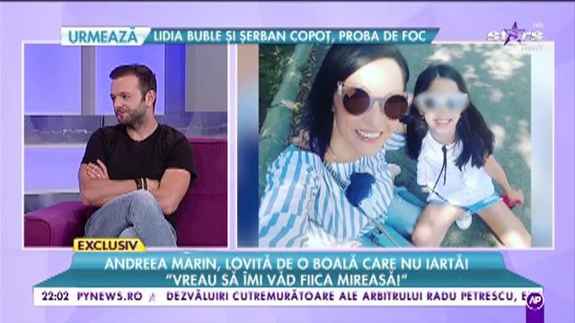 Andreea Marin, lovită de o boală care nu iartă! „Este o boală, nu este o vină”