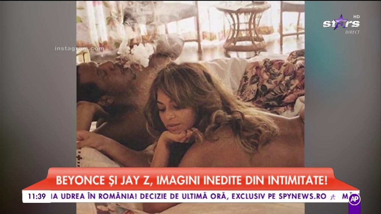 Beyonce și Jay Z, imagini din intimitate