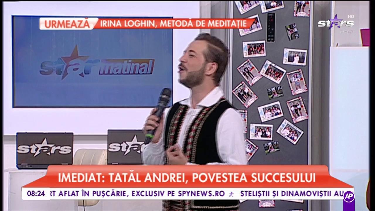 Vasi Cărăbuț cântă la ”Star Matinal”