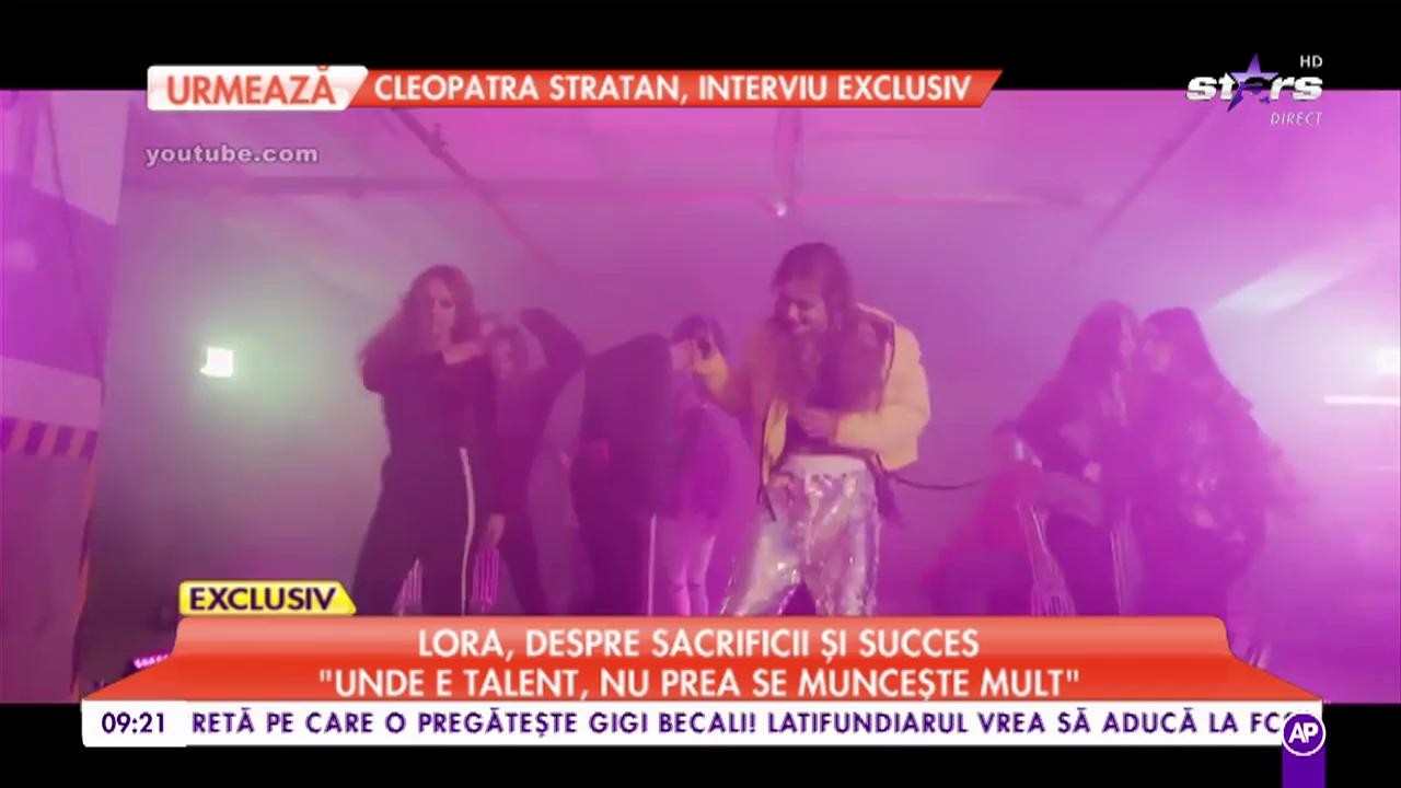 Lora, despre succes și sacrificii! La ce a fost nevoită să renunțe artista pentru muzică