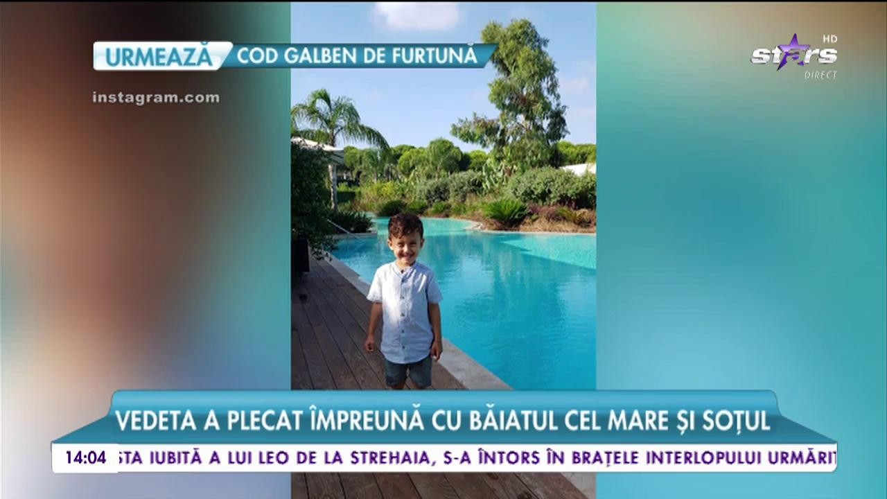 Claudia Pătrăşcanu, vacanță de lux alături de soțul și băiatul cel mare