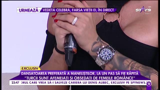 Peripeţiile Denisei Despa din Turcia! Dansatoarea preferată a maneliştilor, la un pas să fie răpită!