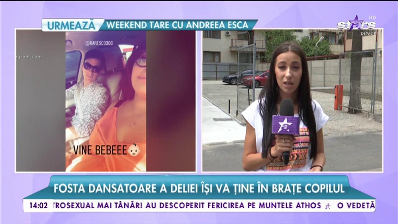 Andreea Popescu a născut, &icirc;n sf&acirc;rșit. Fosta dansatoare a Deliei &icirc;și va ține copilul &icirc;n brațe