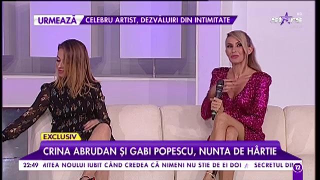Crina Abrudan și Gabi Popescu, nunta de h&acirc;rtie