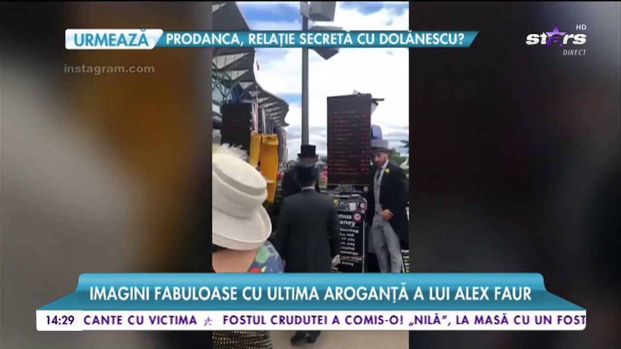 Aroganța supremă a unui cunoscut băait de oraș. Imagini fabuloase cu ultima aroganță a lui Alex Faur