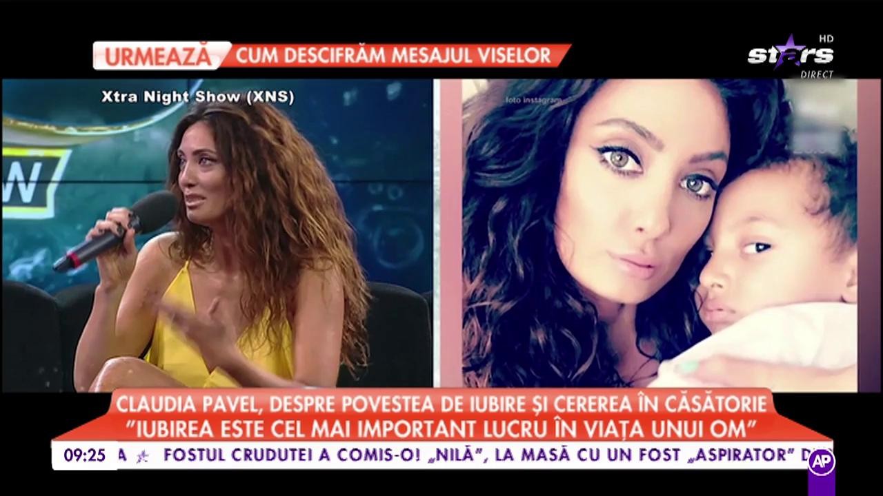 Claudia Pavel, despre cererea în căsătorie: ”Nu eram pregătită să renunț la carieră”