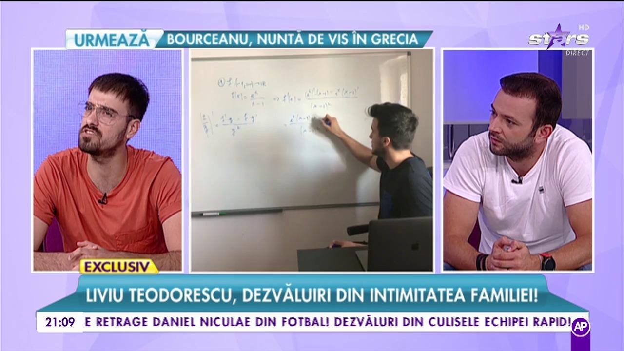 Fratele lui Liviu Teodorescu are stofă de profesor! Dă meditații pentru BAC!