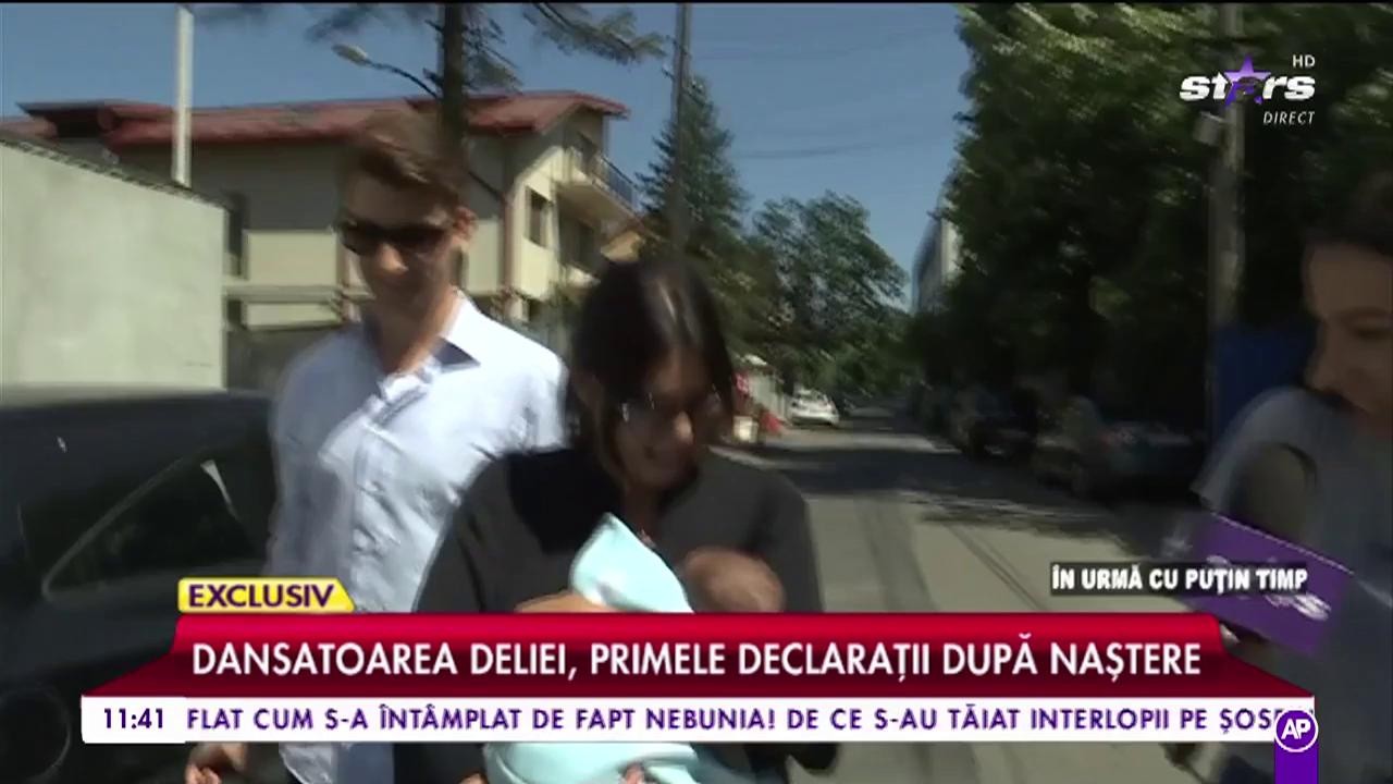 Andreea Popescu a fost externată! "Din păcate, nu am reuşit să nasc natural"