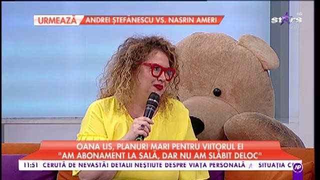 Oana Lis a fost în pragul sinuciderii. "Aveam numai gânduri negre"