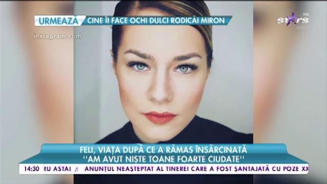 Feli, viața după ce a rămas &icirc;nsărcinată. Cum o răsfață iubitul pe artistă