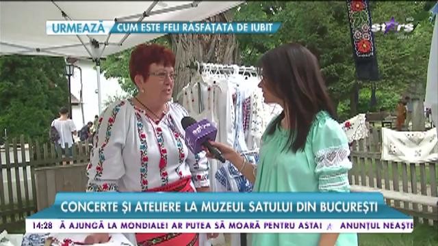 T&acirc;rg tradițional de S&acirc;nziene, &icirc;n capitală! Concerte și ateliere la muzeul satului din București