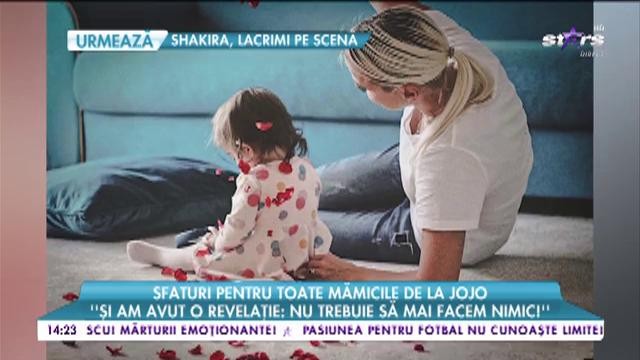 Sfaturi pentru toate mămicile de la Jojo: &rdquo;Am avut perioade &icirc;n care am fost extrem de obosită&rdquo;