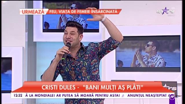 Cristi Dules - ”Bani mulți aș plăti”