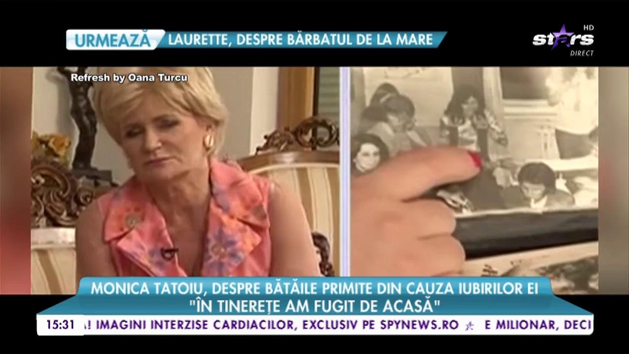 Monica Tatoiu, despre bătăile primite din cauza iubirilor ei: &rdquo;Patru ani am fugit de acasă&rdquo;