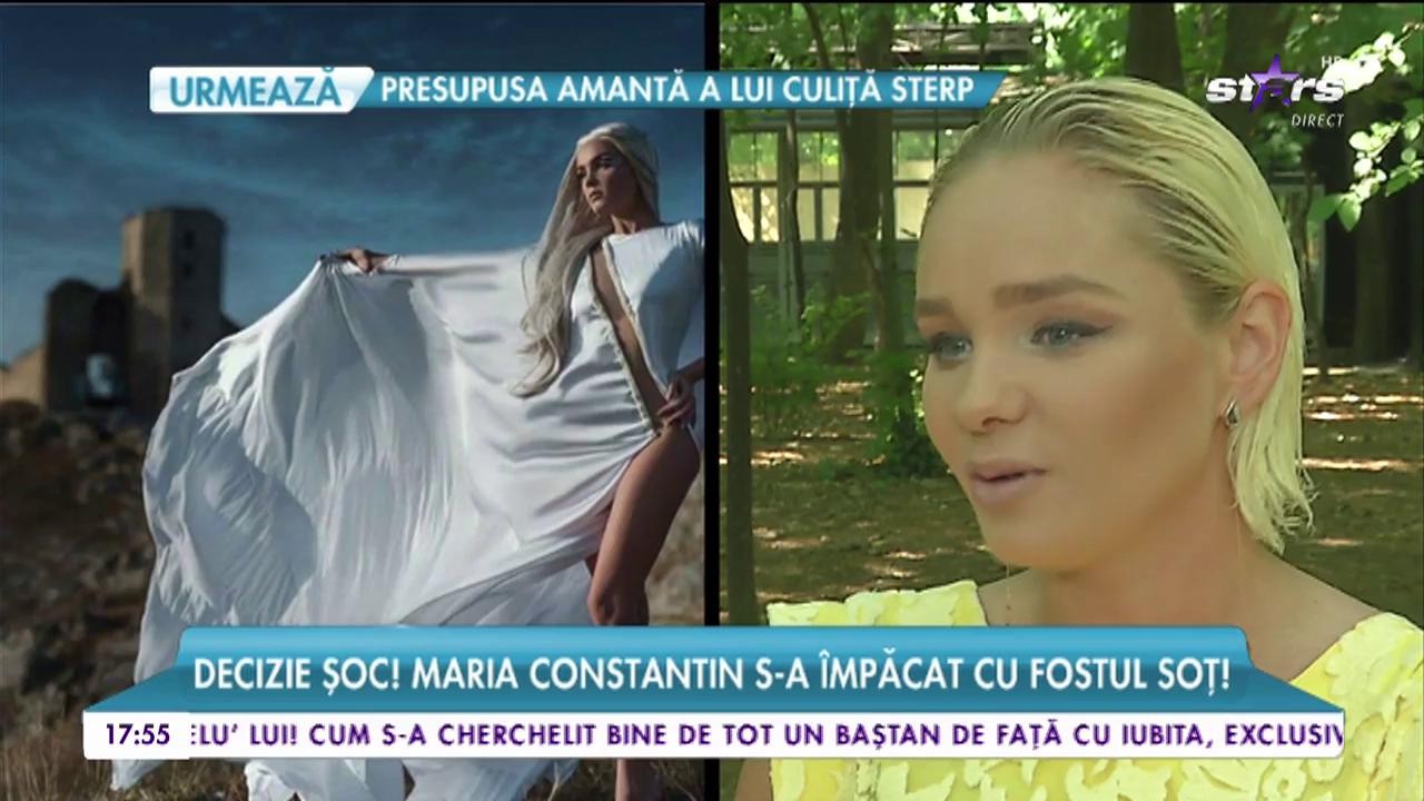 Decizie şoc! Maria Constantin s-a &icirc;mpăcat cu fostul soţ