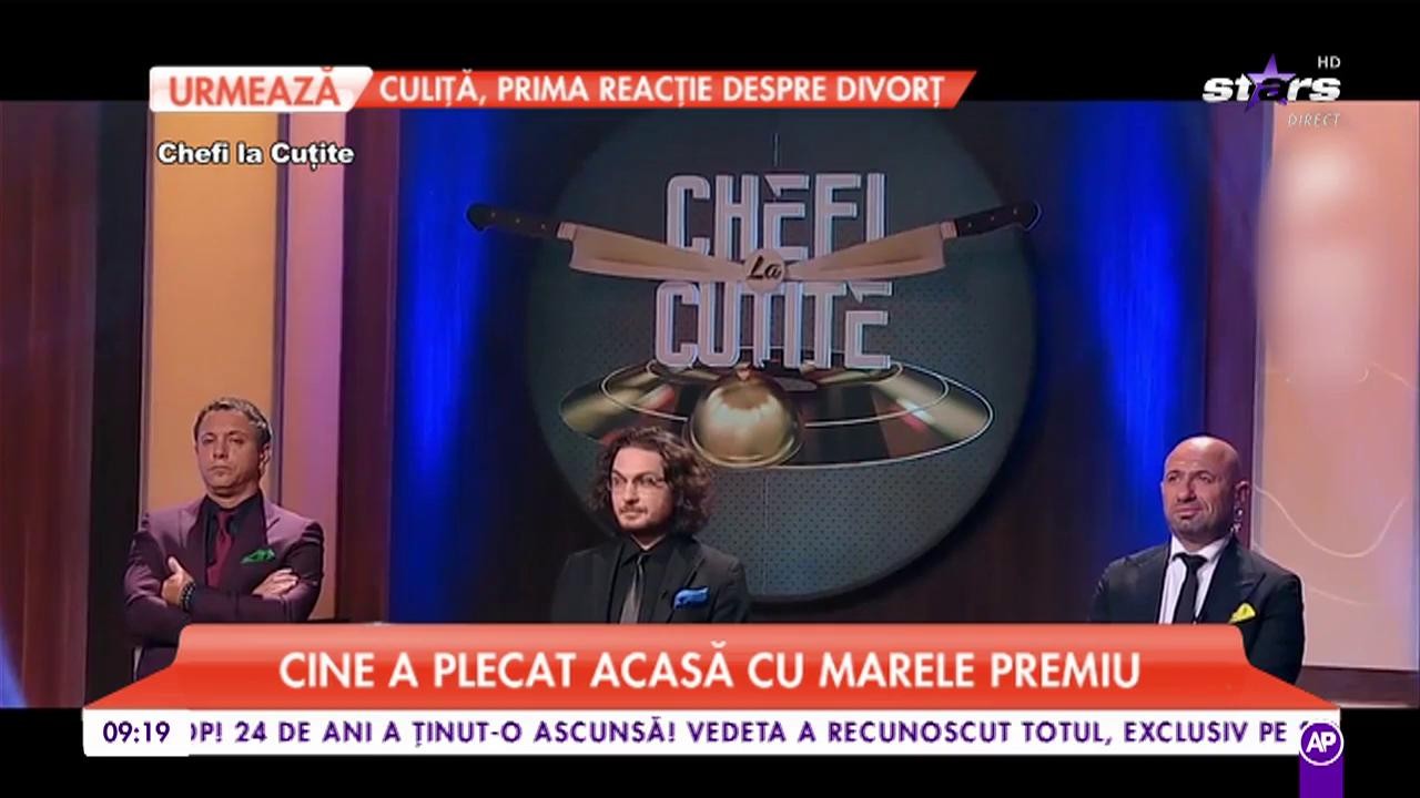 Bogdan Vandici este marele câștigător al Sezonului 5 ” Chefi la cuțite”