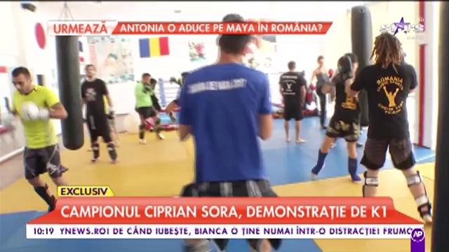 Campionul Ciprian Sora, demontrație de K1. Învață mișcările care te ajută să te aperi