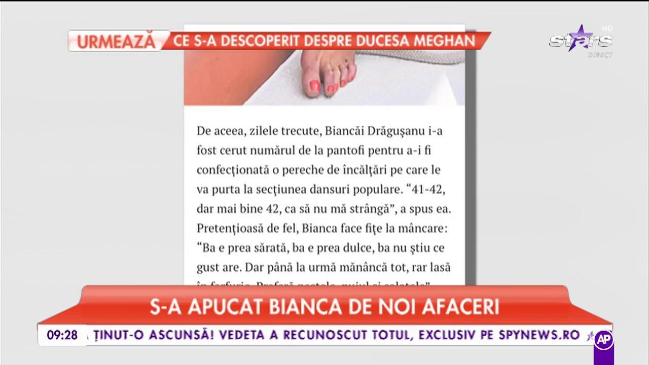 Bianca Drăgușanu s-a apucat de noi afaceri. Vedeta vinde lucrurile altora