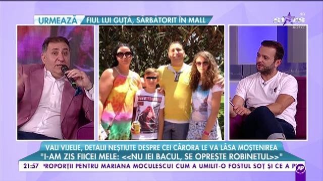 Vali Vijelie, detalii neştiute din viaţa de tată: "Ea e slăbiciunea mea"