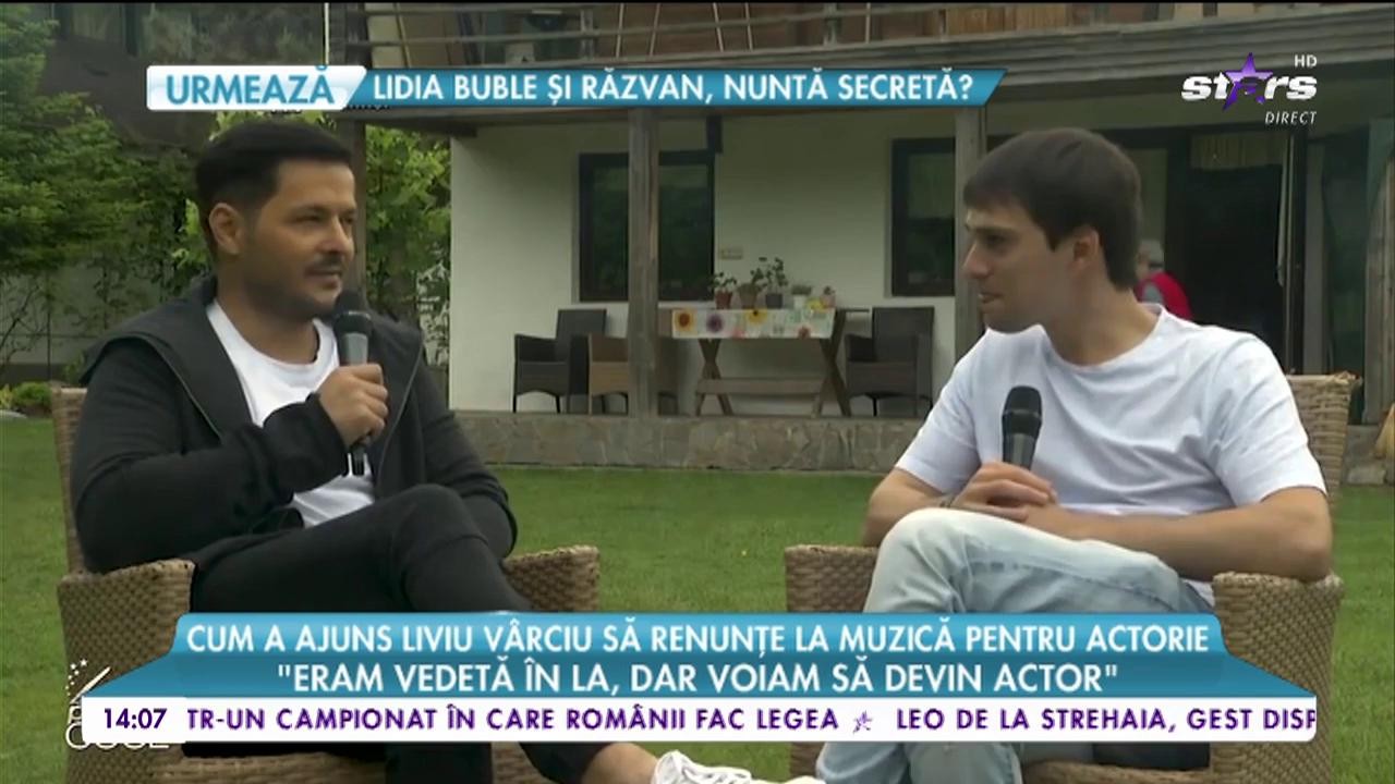 Cum a ajuns Liviu V&acirc;rciu să renunțe la muzică pentru actorie