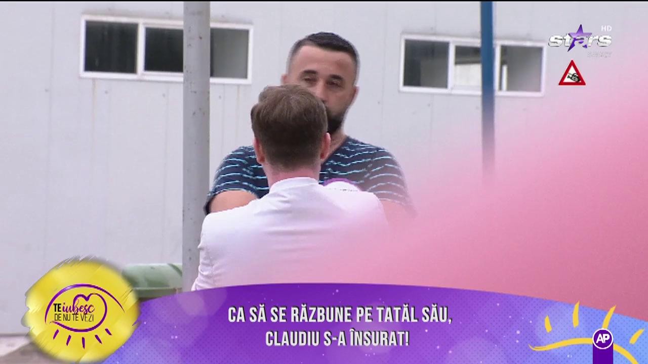 Ca să se răzbune pe tatăl lui, Claudiu s-a însurat: ”Am vrut să-i demonstrez că nu e așa cum vrea el”