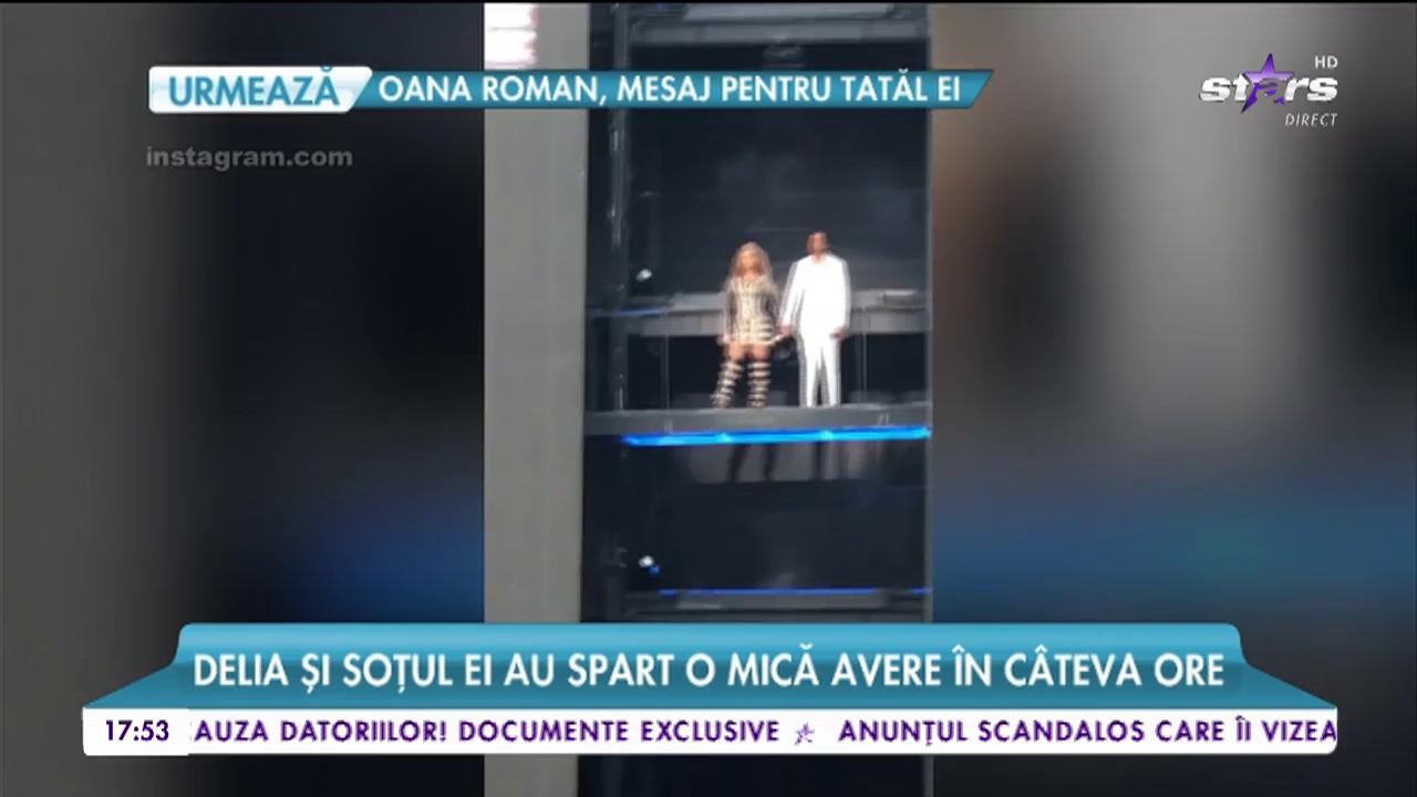 Delia și soțul ei au spart o mică avere &icirc;n c&acirc;teva ore. Au stat l&acirc;ngă un cuplu celebru