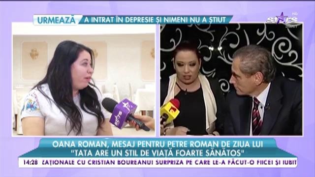 Oana Roman, mesaj pentru Petre Roman de ziua lui