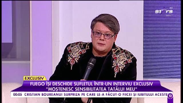 Fuego, despre problemele de sănătate pe care le are: &rdquo;Moștenesc sensibilitatea tatălui meu. Am făcut analize&rdquo;