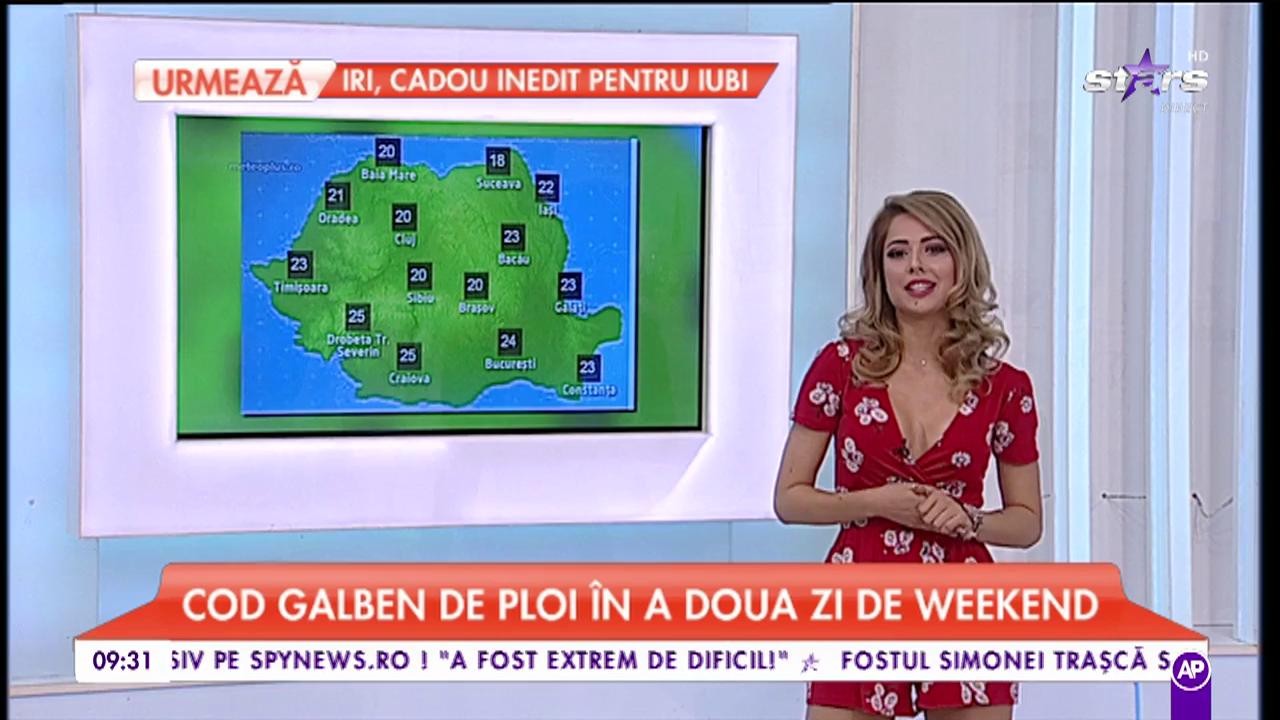 Vreme rea &icirc;n toată țara. Cod Galben de ploi &icirc;n a doua zi de weekend