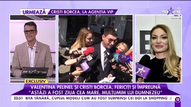 Valentina Pelinel și Cristi Borcea, fericiți și &icirc;mpreună: &rdquo;Acum pot spune și eu că mă simt foarte bine&rdquo;