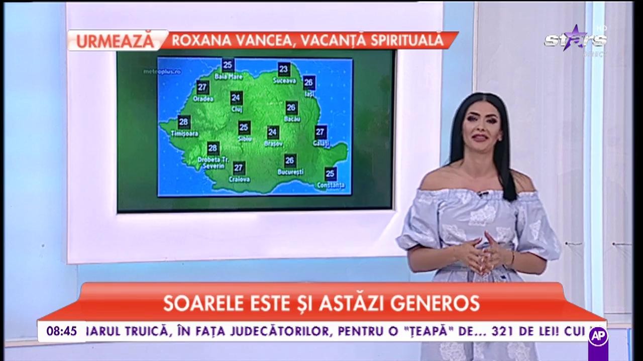 Meteo 4 iulie 2018. Vreme frumoasă &icirc;n toată țara. Maxima zilei va ajunge p&acirc;nă la 28&deg;C