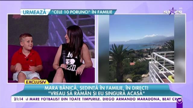 Credeai că știi totul despre celebra prezentatoare TV? Mară Bănică, ședință în familie, în direct