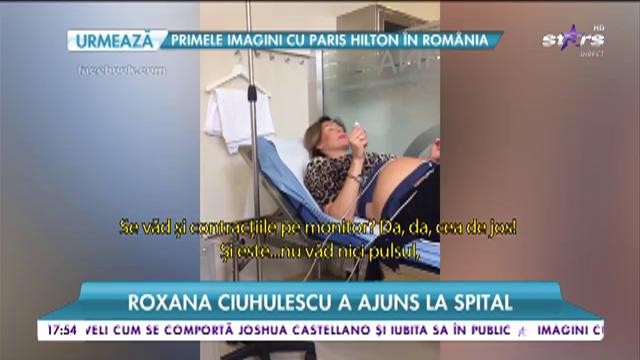 Roxana Ciuhulescu a ajuns la spital, cu doar c&acirc;teva zile &icirc;nainte să nască!