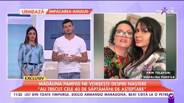 Mădălina Pamfile vorbeşte despre naştere: "M-am îngrăşat 30 de kilograme în sarcină"