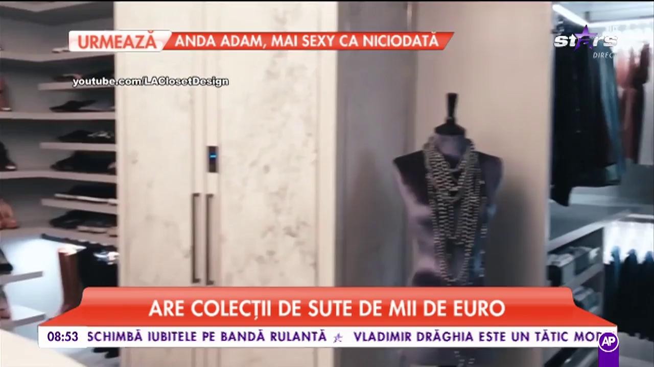 Dressingul designerului Lisa Adams costă c&acirc;t un castel &icirc;n Rom&acirc;nia
