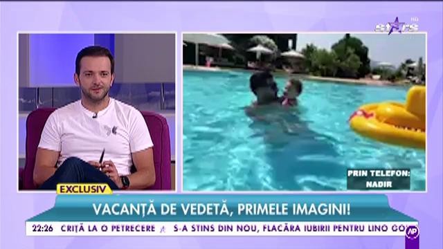 Vacanță de vedetă, primele imagini! Cum își răsfață Nadir iubita însărcinată cu al doilea copil