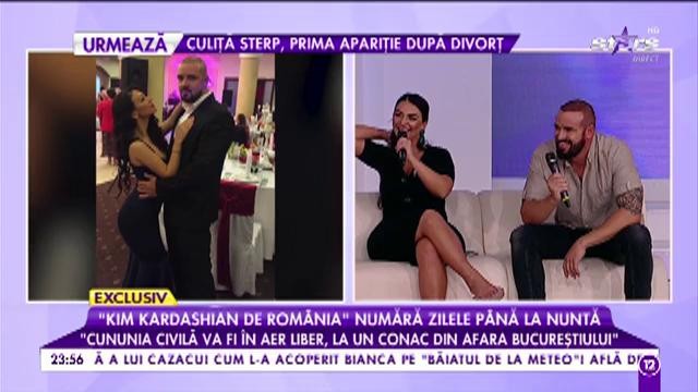 &rdquo;Kim Kardashian de Rom&acirc;nia&rdquo;, numără zilele p&acirc;nă la nuntă. Ultimele detalii ale marelui eveniment