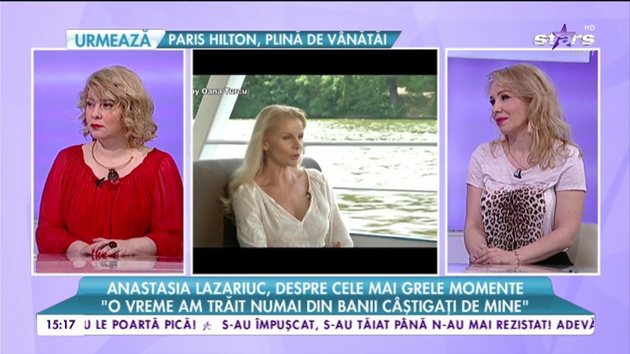 Anastasia Lazariuc, despre cele mai grele momente: "C&acirc;nd a murit tatăl meu aveam 14 ani"