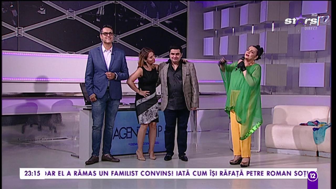 Cornelia Catanga c&acirc;ntă melodia &bdquo;La mulţi ani băiatul meu&rdquo;