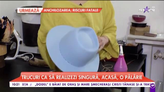 Pălăria care se realizează cu foc: &rdquo;Aceasta este cerută mai mult de tineri pentru că ei sunt mai &icirc;ndrăzneți&rdquo;