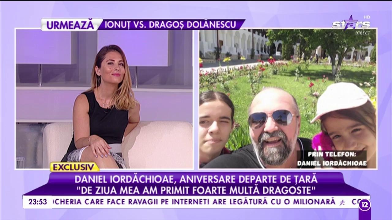 Daniel Iordăchioae, aniversare departe de țară: &bdquo;De ziua mea am primit foarte multă dragoste&rdquo;