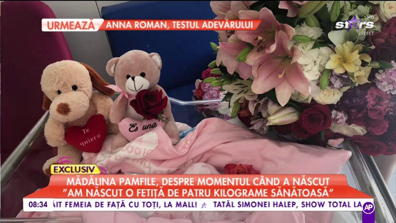 Mădălina Pamfile a născut. Cum se simte micuța Sophia