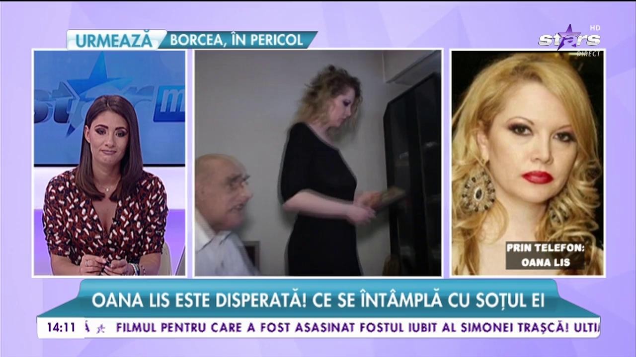 Oana Lis este disperată! Viorel, soțul ei, abia dacă mai vorbeşte