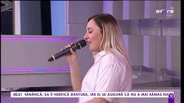 Ava c&acirc;ntă melodia &bdquo;Fluturi &icirc;n stomac&rdquo;