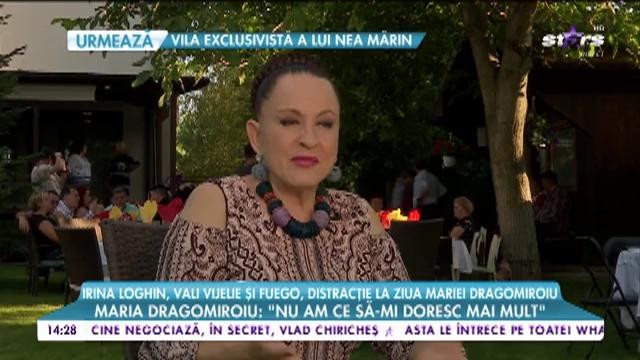Irina Loghin, Vali Vijelie și Fuego, distracție la ziua Mariei Dragomiroiu